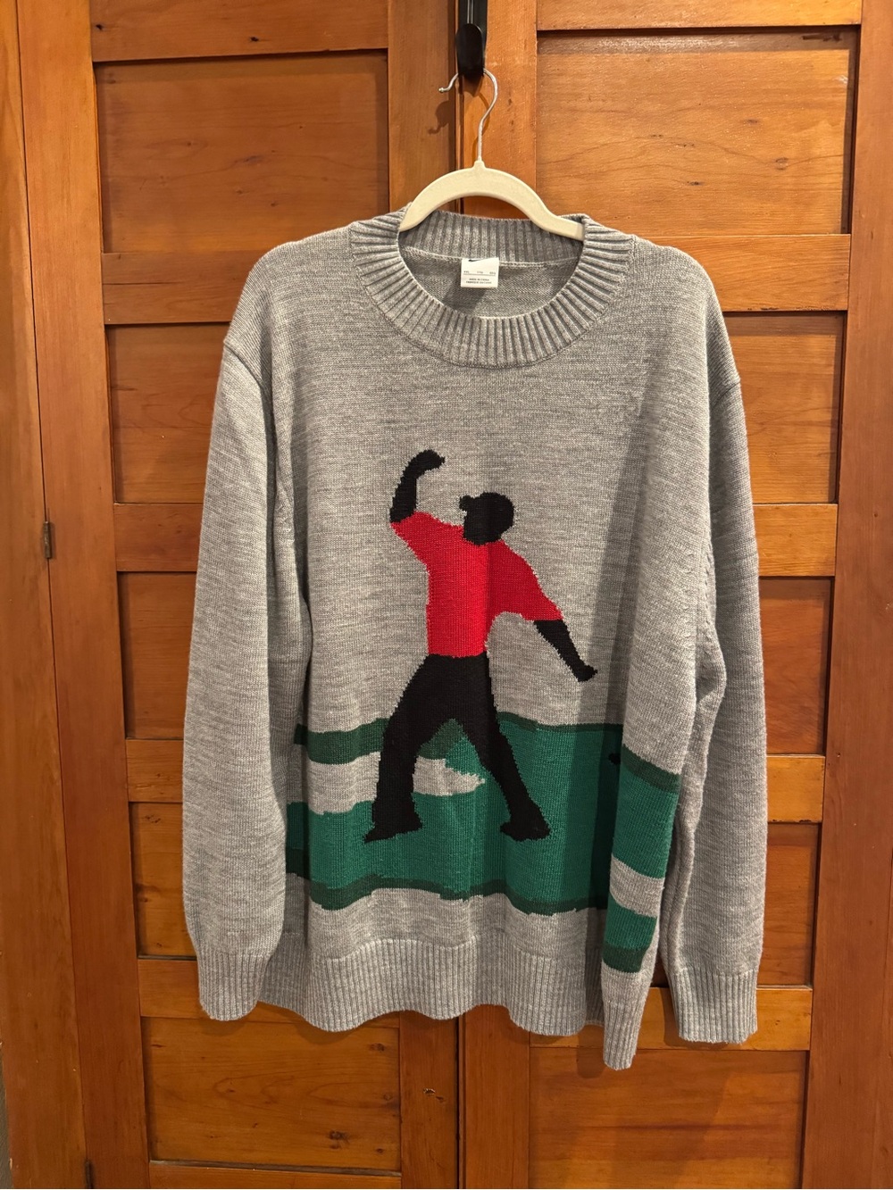 Title: Nike Golf Tiger Woods Fist Pump Knit Sweater 2XL Crew Neck
